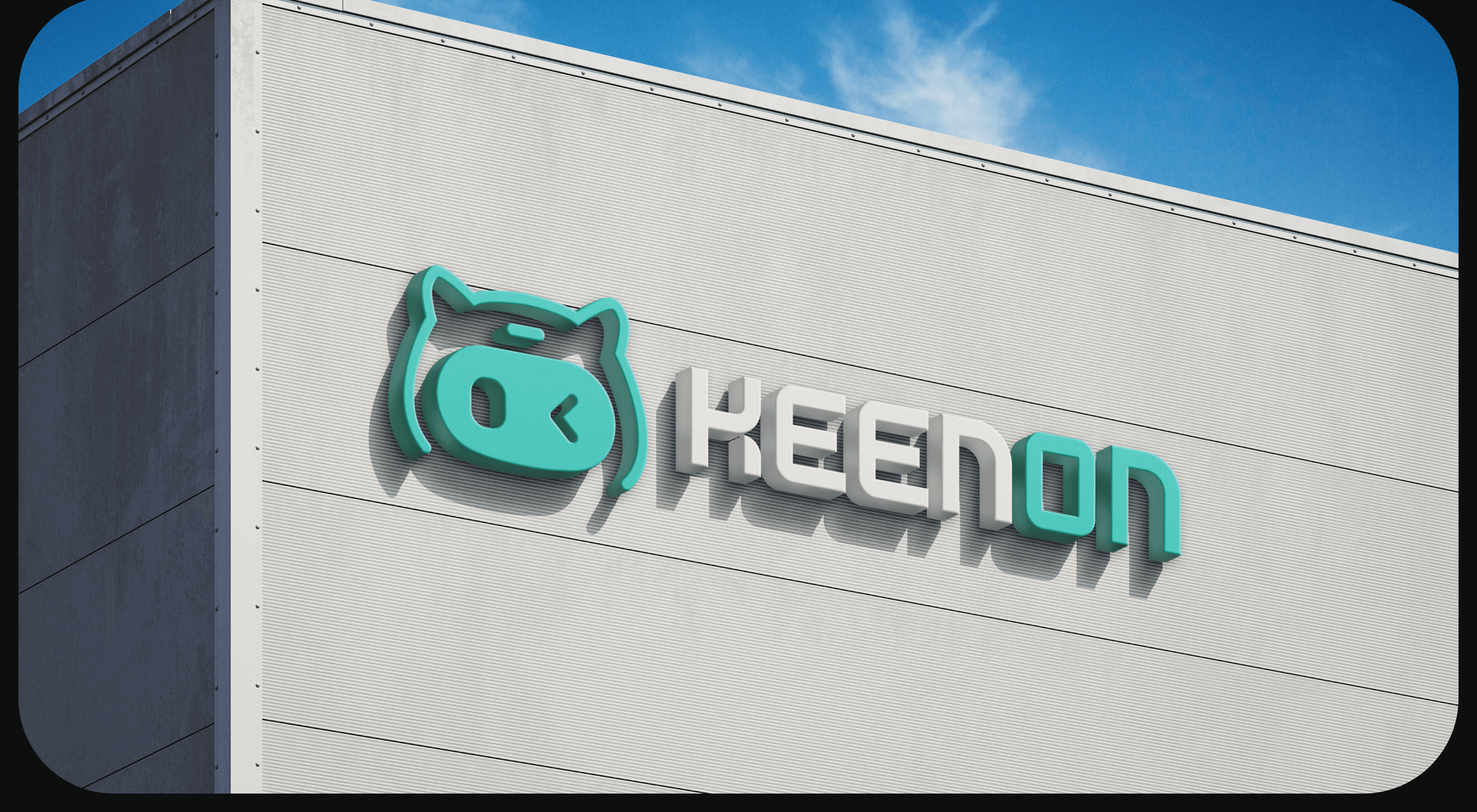 KEENON exterior building signage