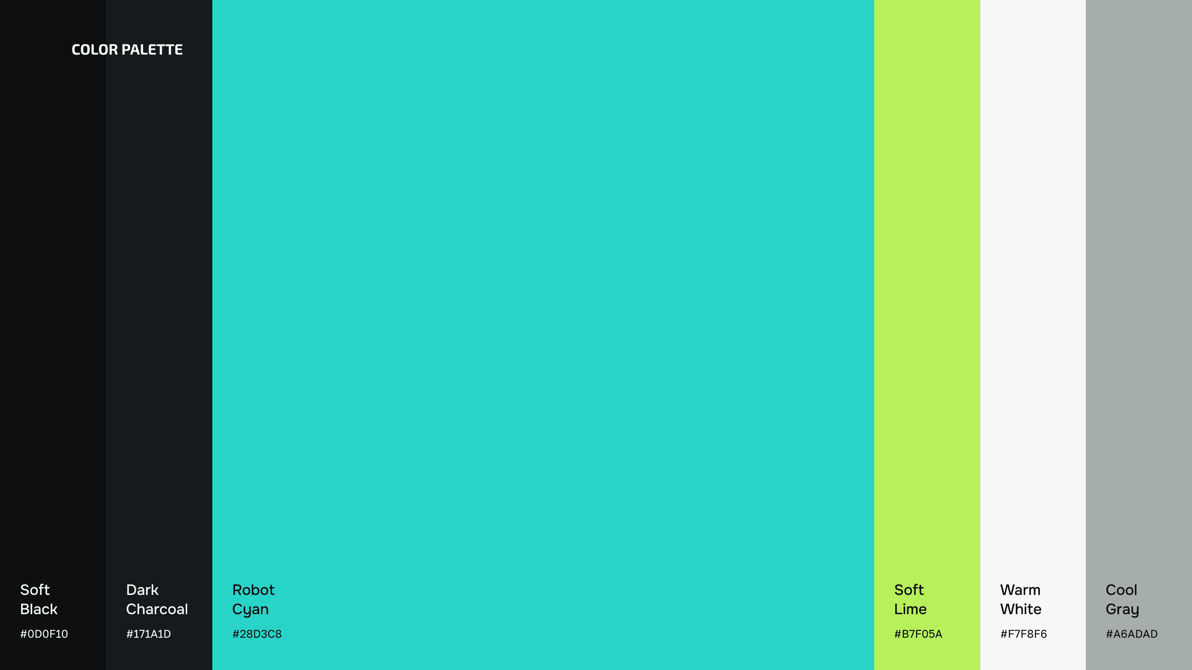 KEENON brand color system